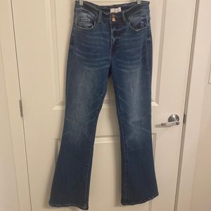 Vervet flare leg jeans